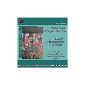 Ein buntes Plakat mit Informationen zu einer Veranstaltung